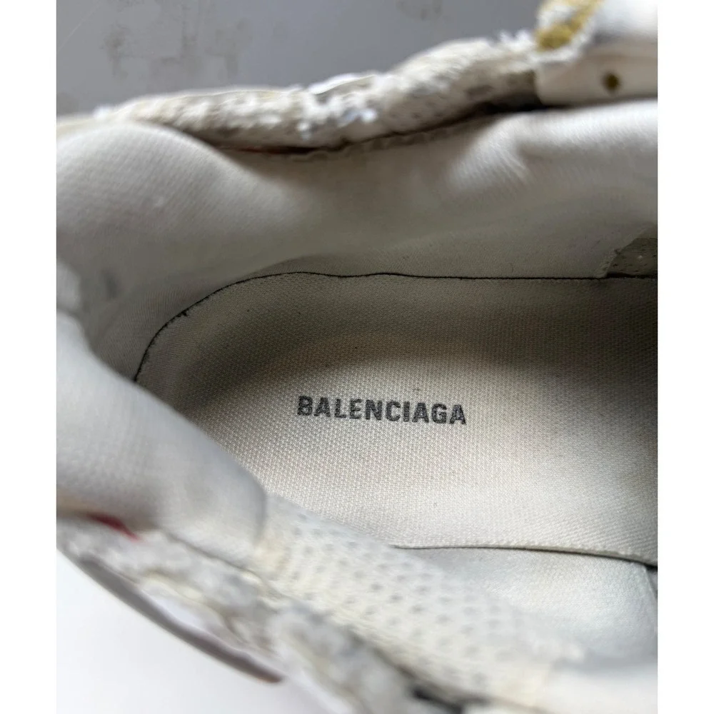 Balenciaga Runner Sneaker White/Red/Black New Season Size 10 US 43 EU
